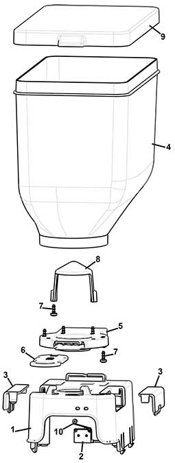 coffee beans container