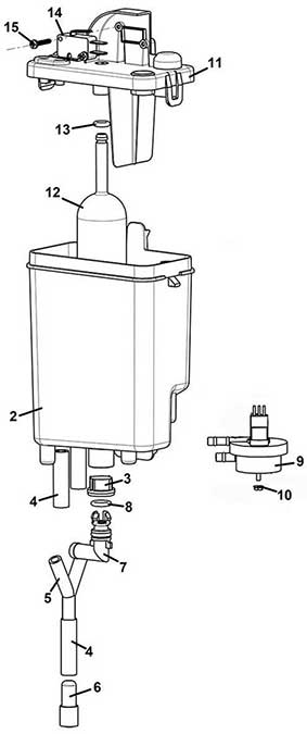 water inlet panel