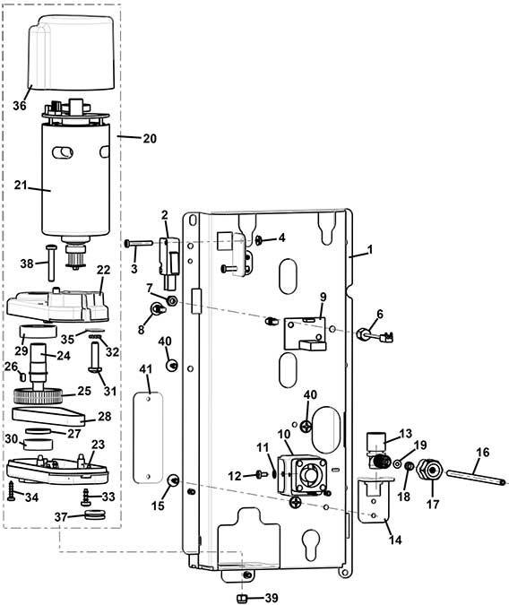 PRO BREWER SUPPORT+MOTOR